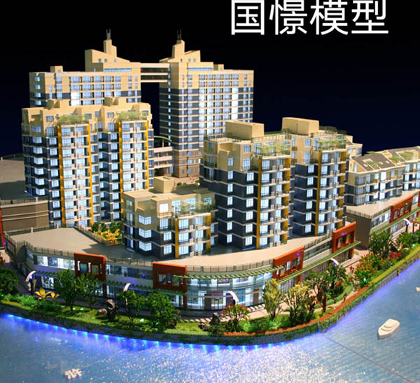 仙居县建筑模型